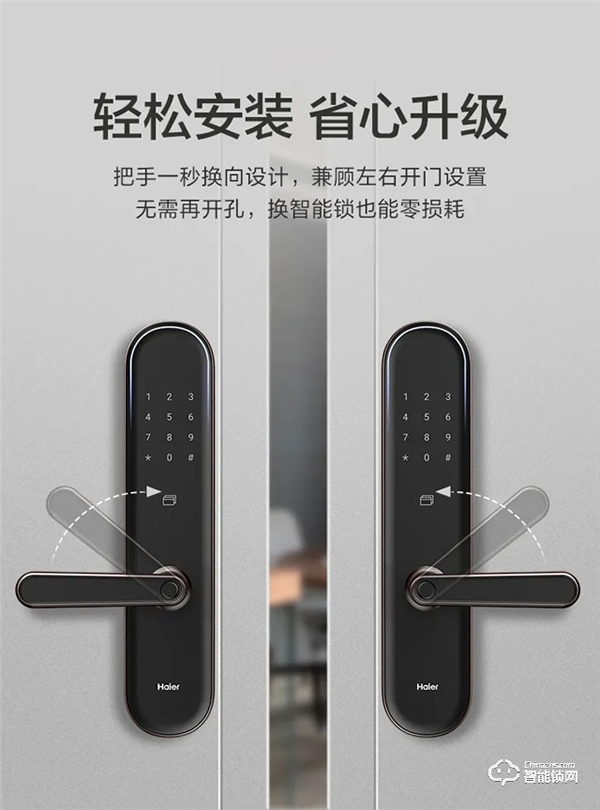重磅丨海尔E26双核智控智能门锁首发亮相